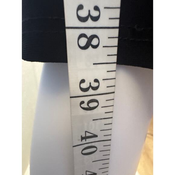 MSK Black Embellished Sheer Sleeve Dress Women’s Size 14 Knee Length Cocktail - Picture 4 of 9